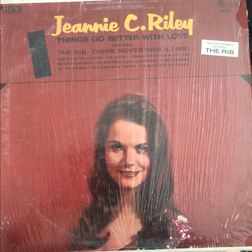 Vinyl Full Play Jeannine C. Riley “The Rib, 1969